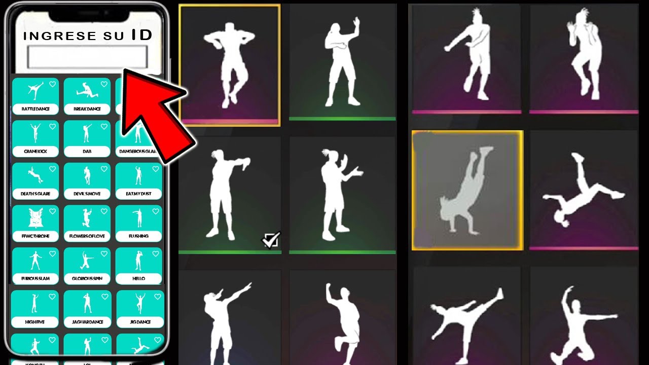 Emotes Free Fire