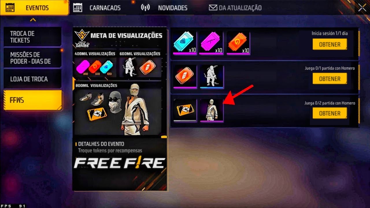 como participar en los eventos de free fire