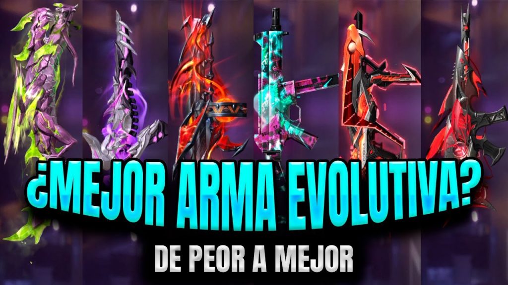 Descubre Cuál es la Mejor Arma Evolutiva en Free Fire: Guía Completa y ...