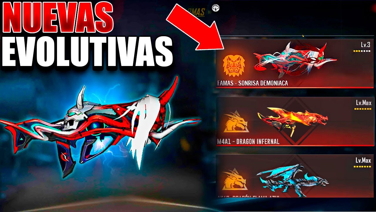 descubre cuales son las armas evolutivas mas poderosas en free fire guia definitiva