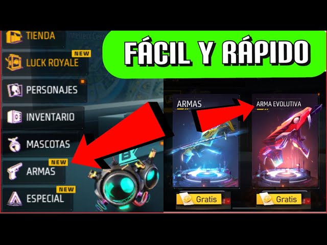 descubre la mejor estrategia para utilizar armas evolutivas en free fire guia completa