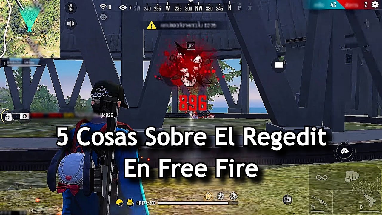 que es el regedit en free fire y como se utiliza en el juego